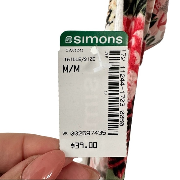 NWT Wild Child Mini Floral Dress M - Picture 4 of 11